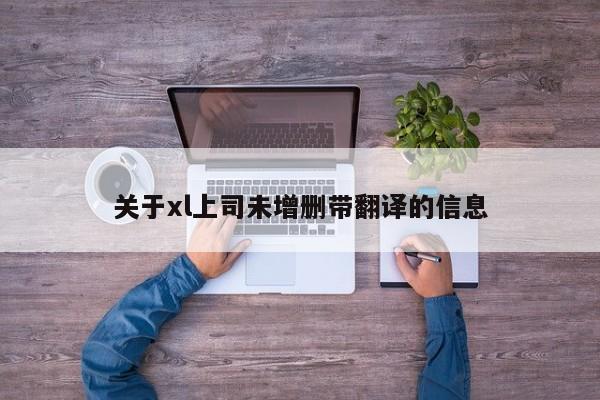 关于xl上司未增删带翻译的信息