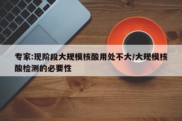 专家:现阶段大规模核酸用处不大/大规模核酸检测的必要性