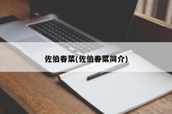 佐伯春菜(佐伯春菜简介)
