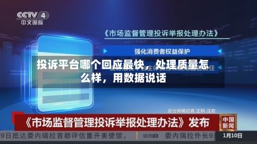 投诉平台哪个回应最快，处理质量怎么样，用数据说话-第2张图片