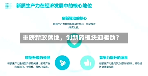 重磅新政落地，创新药板块迎驱动？-第1张图片