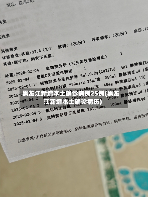 黑龙江新增本土确诊病例25例(黑龙江新增本土确诊病历)