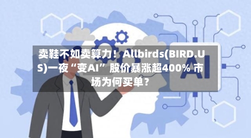 卖鞋不如卖算力！Allbirds(BIRD.US)一夜“变AI” 股价暴涨超400% 市场为何买单？-第1张图片