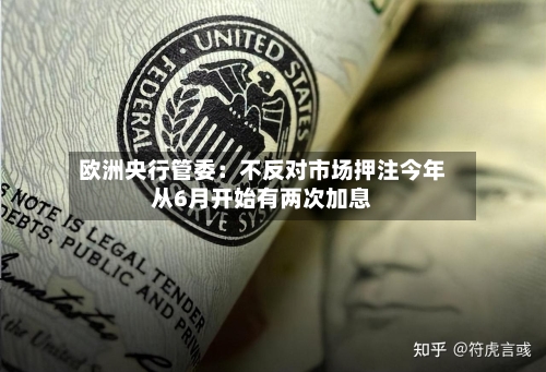 欧洲央行管委:不反对市场押注今年从6月开始有两次加息-第2张图片