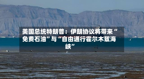 美国总统特朗普：伊朗协议将带来“免费石油	”与“自由通行霍尔木兹海峡”-第2张图片
