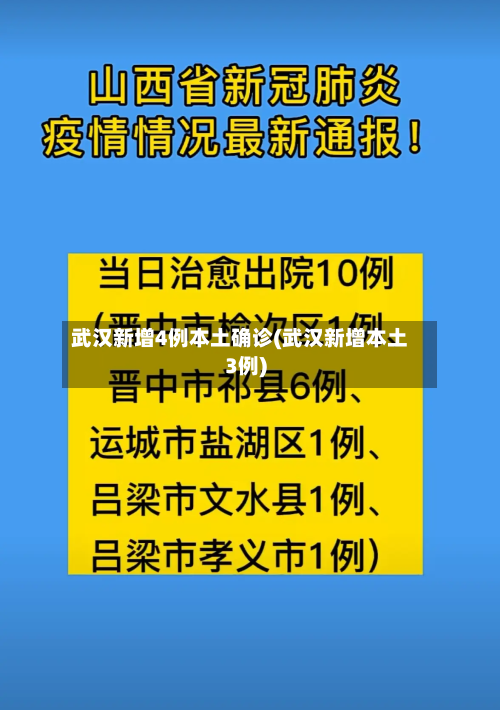 武汉新增4例本土确诊(武汉新增本土3例)-第2张图片