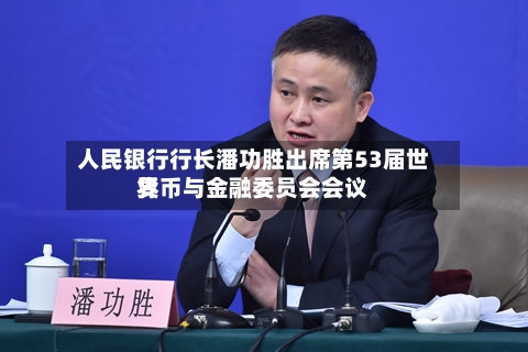 人民银行行长潘功胜出席第53届世界
货币与金融委员会会议-第3张图片