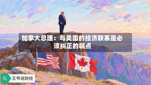加拿大总理：与美国的经济联系是必须纠正的弱点
