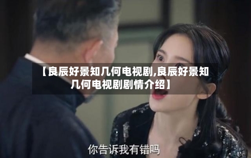 【良辰好景知几何电视剧,良辰好景知几何电视剧剧情介绍】-第1张图片