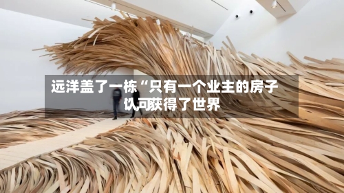 远洋盖了一栋“只有一个业主的房子”	，获得了世界认可-第2张图片