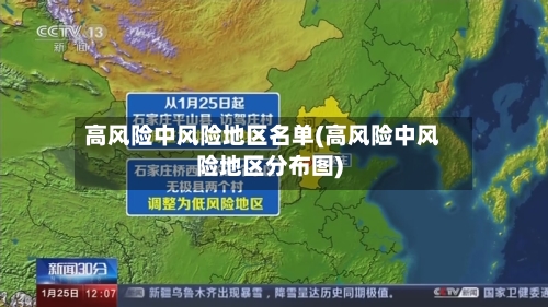 高风险中风险地区名单(高风险中风险地区分布图)