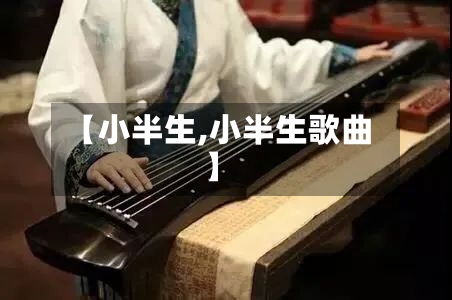 【小半生,小半生歌曲】-第1张图片