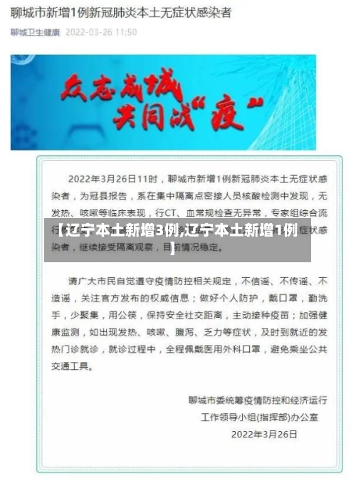 【辽宁本土新增3例,辽宁本土新增1例】-第2张图片