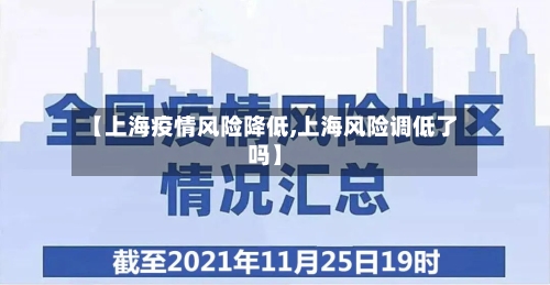【上海疫情风险降低,上海风险调低了吗】-第2张图片