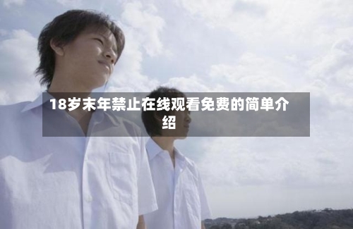 18岁末年禁止在线观看免费的简单介绍-第2张图片