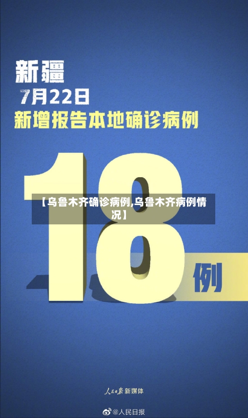 【乌鲁木齐确诊病例,乌鲁木齐病例情况】-第1张图片