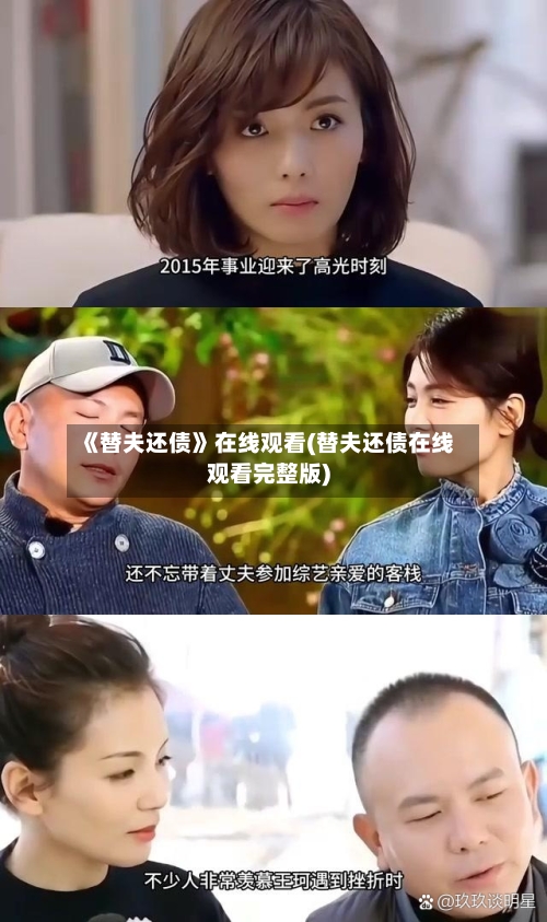 《替夫还债》在线观看(替夫还债在线观看完整版)