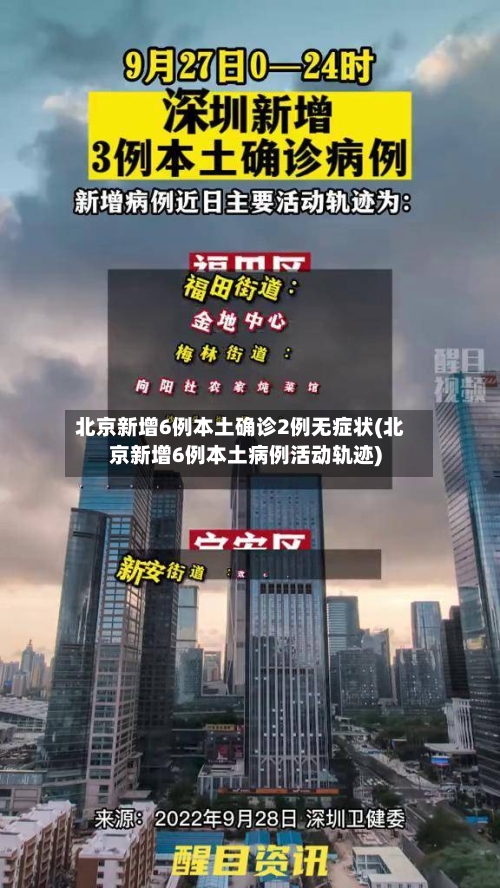 北京新增6例本土确诊2例无症状(北京新增6例本土病例活动轨迹)-第2张图片