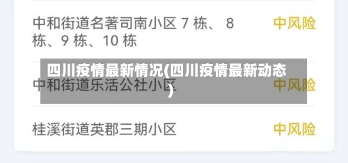 四川疫情最新情况(四川疫情最新动态)