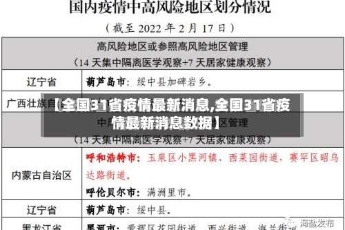 【全国31省疫情最新消息,全国31省疫情最新消息数据】