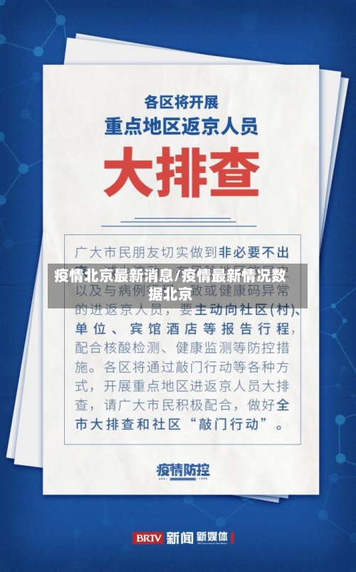 疫情北京最新消息/疫情最新情况数据北京