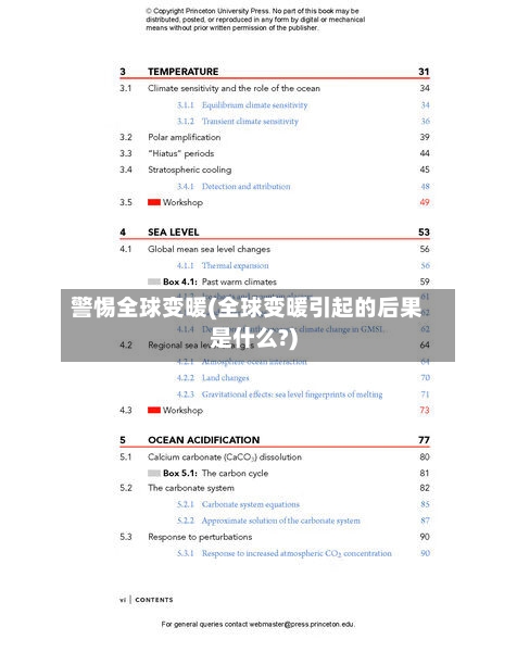 警惕全球变暖(全球变暖引起的后果是什么?)