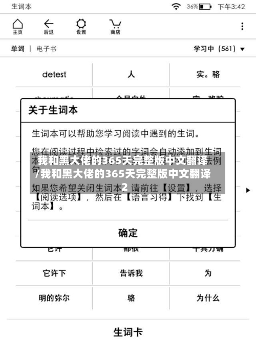 我和黑大佬的365天完整版中文翻译/我和黑大佬的365天完整版中文翻译2