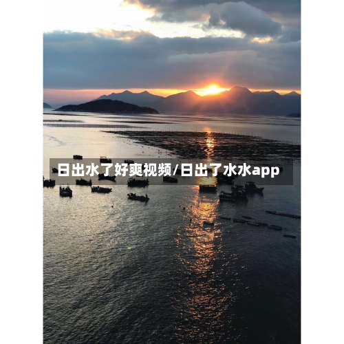 日出水了好爽视频/日出了水水app-第2张图片