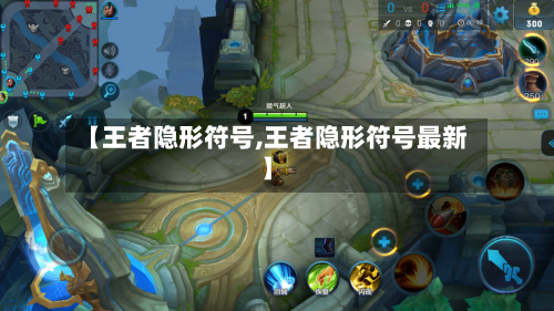 【王者隐形符号,王者隐形符号最新】