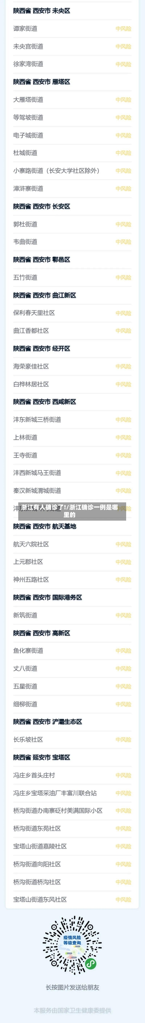 浙江有人确诊了!/浙江确诊一例是哪里的
