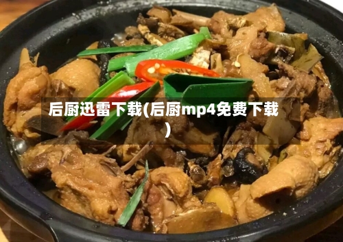 后厨迅雷下载(后厨mp4免费下载)