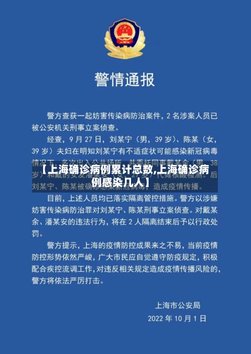 【上海确诊病例累计总数,上海确诊病例感染几人】-第3张图片